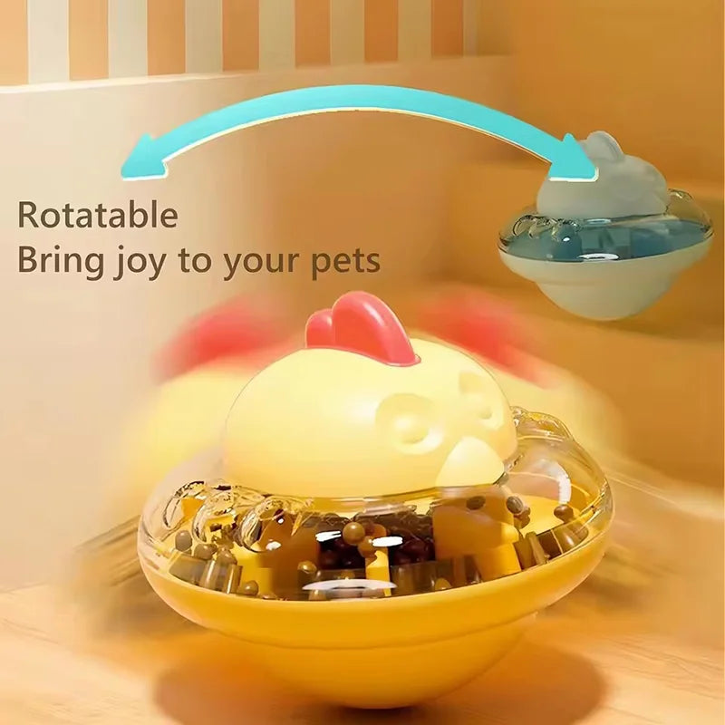 UFO Tumbler Pet Feeder