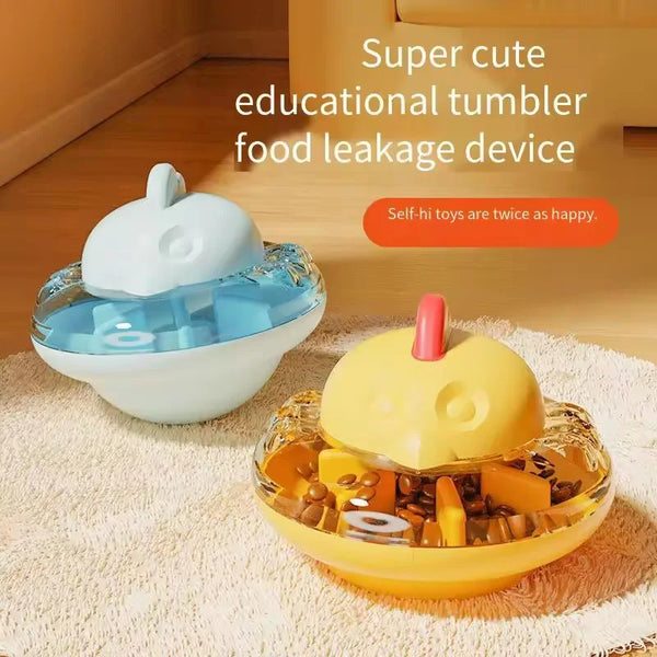 UFO Tumbler Pet Feeder